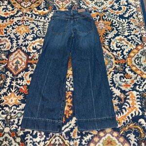 Madewell Women’s Super Wide-Leg Tall Long Denim Pants